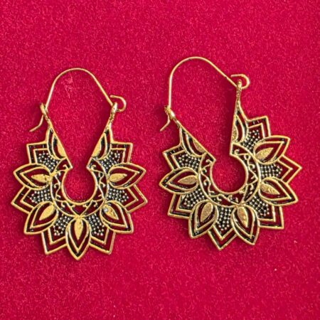 Lotus Earrings
