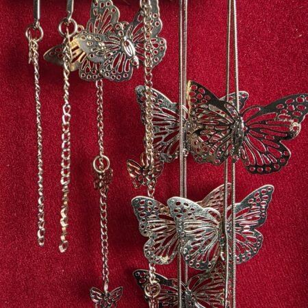 Women's Fashion Butterfly Goldtone